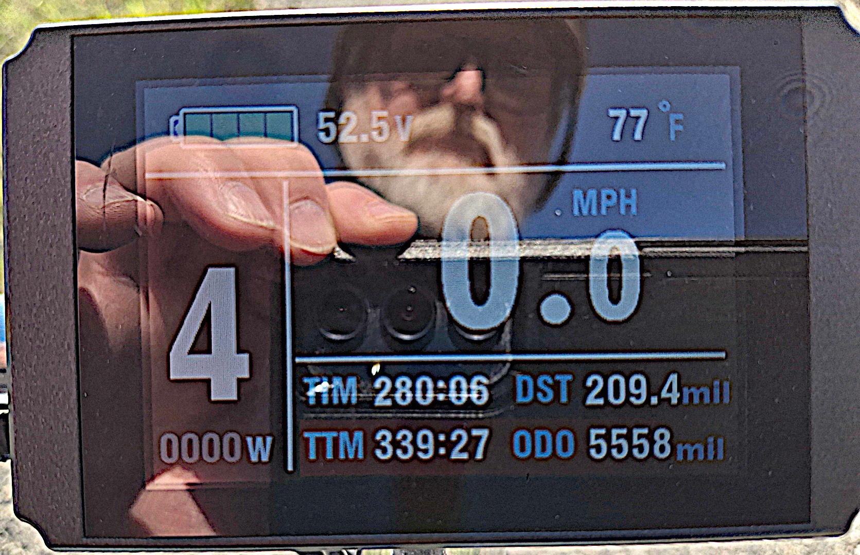 I passed 5,555 miles on my eBike